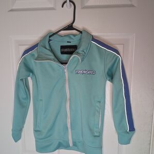 Kids Teal and Blue Track Jacket